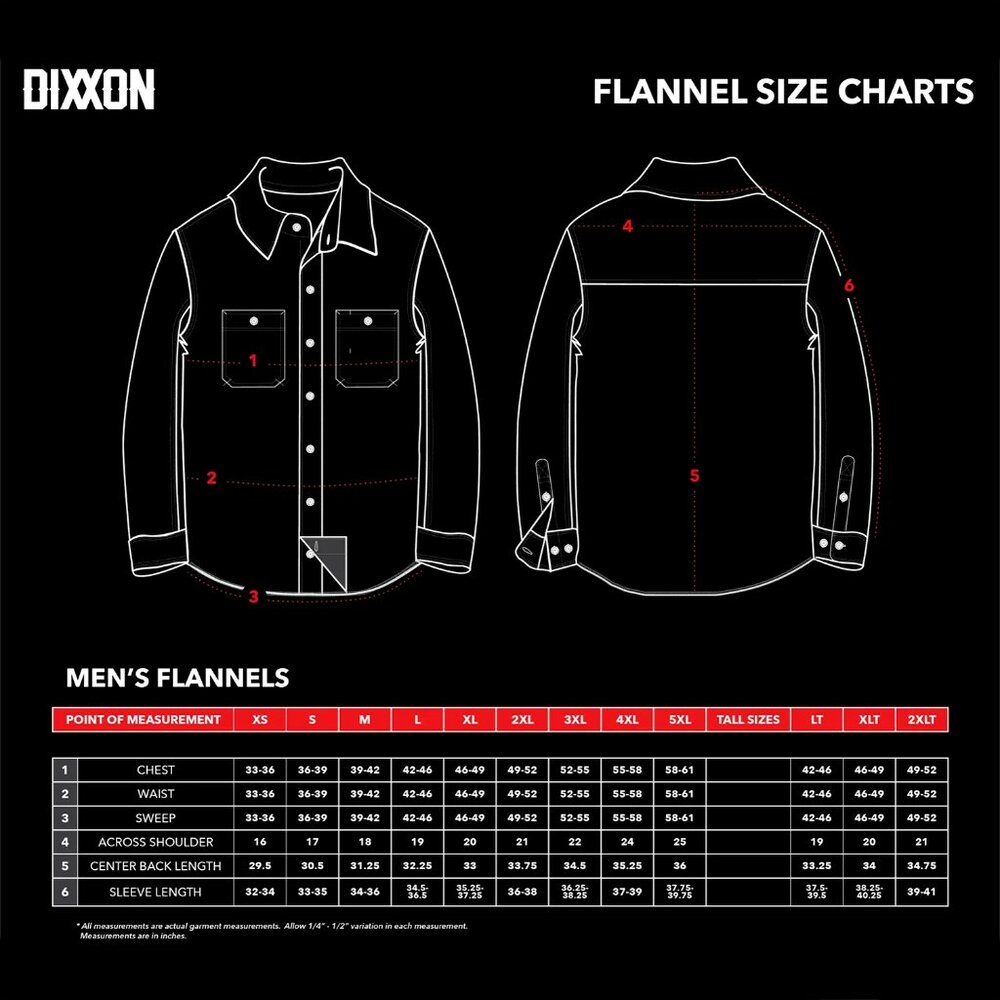 DIXXON Flannel STORM READY Limited Edition Flannel Shirt - Men's XL - Picture 13 of 13
